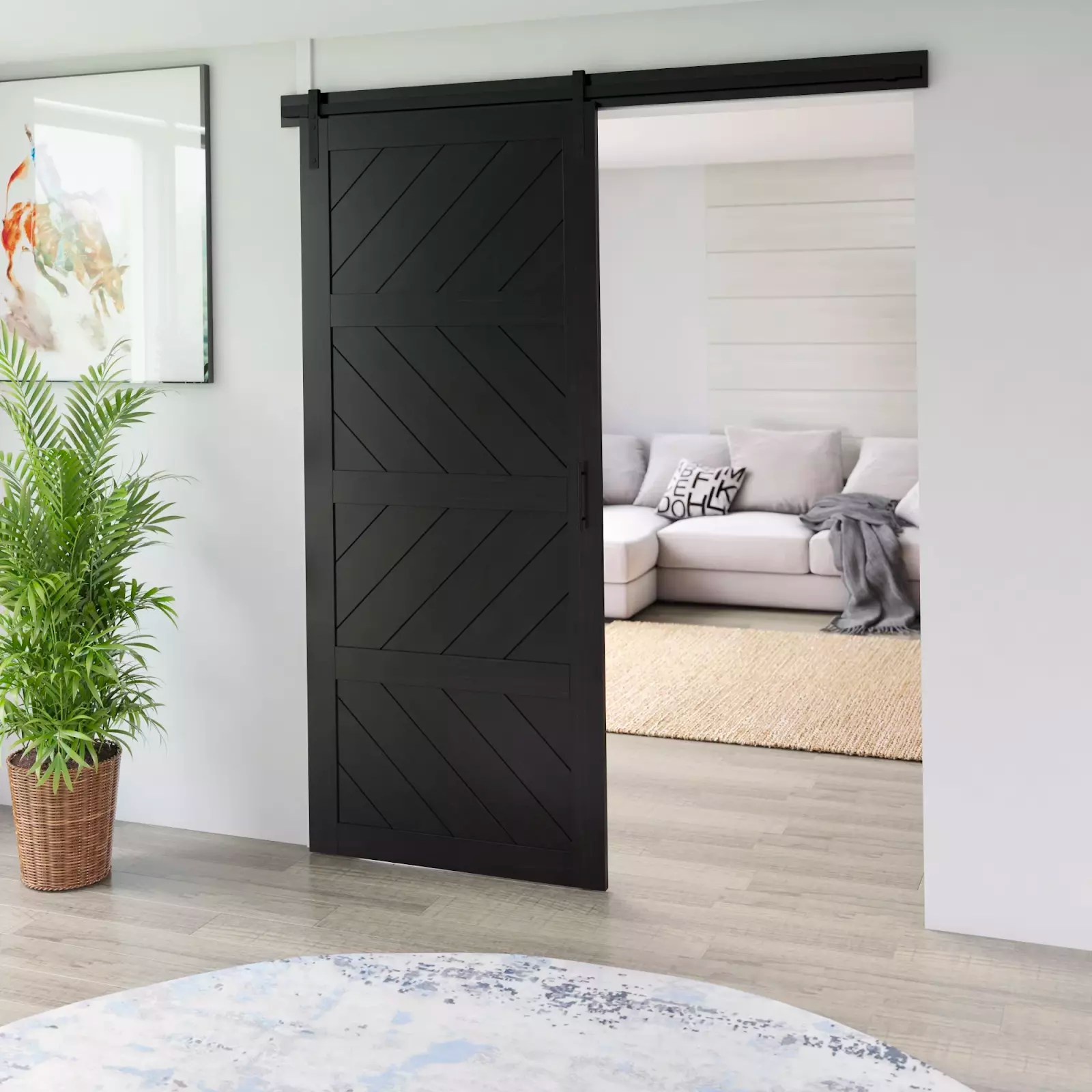 Modern Glass Pocket Doors
